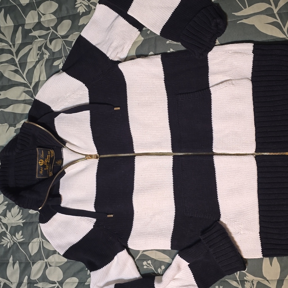 Striped Black and White Sweater